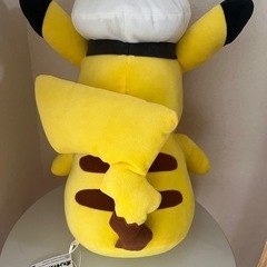 タグ付　キャプテンピカチュウ　ポケモン　ぬいぐるみの画像