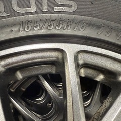 ホイール4本セット　165/55/R15の画像