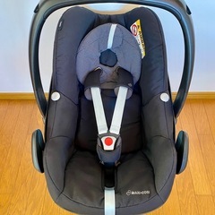 MAXI-COSI ペブル iso-fixファミリーフィックス AirBuggy サンプロテクション2 セット 説明書付きの画像