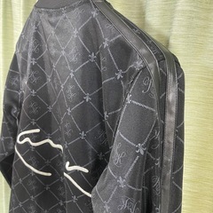 カールカナイゴルフ フルジップ 長袖 ジャージ Karl Kani サイズL 黒の画像
