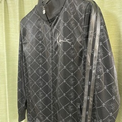 カールカナイゴルフ フルジップ 長袖 ジャージ Karl Kani サイズL 黒の画像