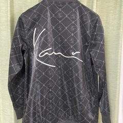 カールカナイゴルフ フルジップ 長袖 ジャージ Karl Kani サイズL 黒の画像