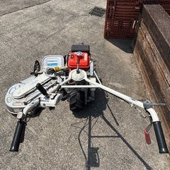 【希少３枚刃!!】★オーレック（KIORITZ） 自走式あぜ二面刈り草刈機 スーパーウイングモア　AZ1207TL 2輪駆動　バック付 ３枚刃★の画像