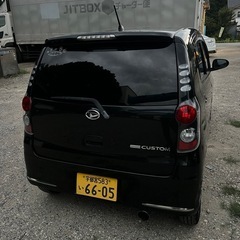 ダイハツ　ミラカスタム　マフラー　車検8年6月の画像