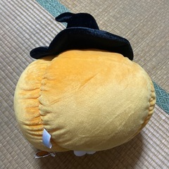 ちいかわモモンガ　カボチャBIGぬいぐるみの画像