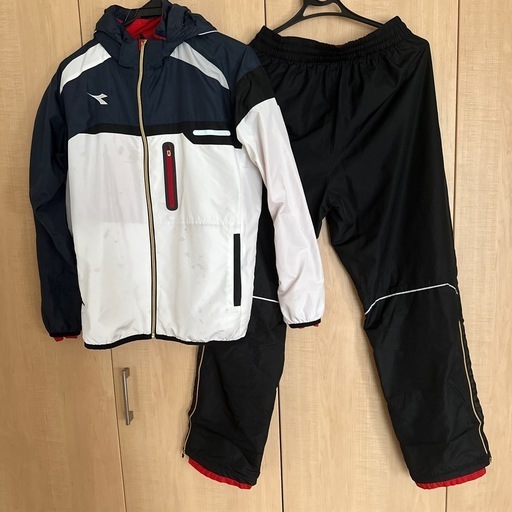 DIADORA ディアドラ テニスウェア 上下セット S冬 ジャージ スボン
