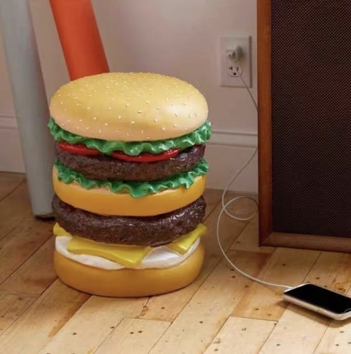 ハンバーガー型スツール ハンバーガー型スツール