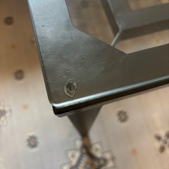 ガラステーブル ダイニングテーブル 引き取りのみの画像