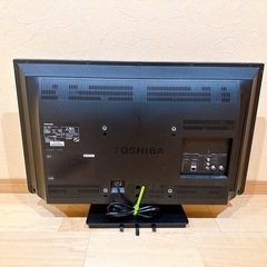 【動作確認済】TOSHIBA 東芝 REGZA レグザ 32S7 32型TV 2013年製　液晶カラーテレビ 美品 の画像