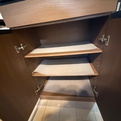 ニトリ　食器棚
の画像