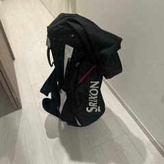 SRIXONゴルフバッグ黒の画像
