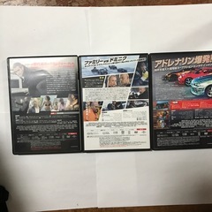 映画【洋画】ワイルドスピードDVD3点セットの画像