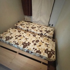 【未使用に近い】ベンチソファー 2個セットの画像