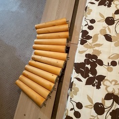 【未使用に近い】ベンチソファー 2個セットの画像