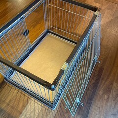 大型犬もゆったり使える！大型ケージ②（屋根あり）の画像