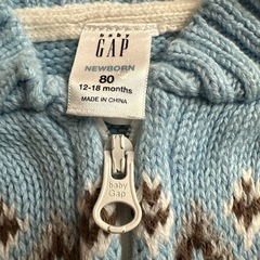 GAP 上着 80cm 子供服の画像