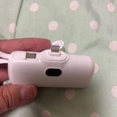 モバイルバッテリー6000mAhホワイトの画像
