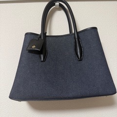 美品 katespade ケイトスペード デニム レザー ショルダー 2wayの画像
