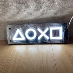 neon Light PlayStation プレステーション風ネオンライトの画像