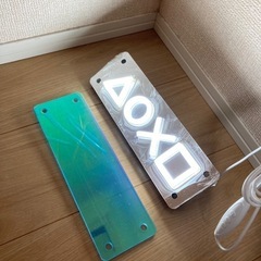 neon Light PlayStation プレステーション風ネオンライトの画像