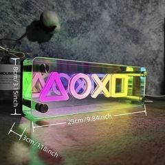 neon Light PlayStation プレステーション風ネオンライトの画像