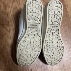 アドミラル Admiral レザースニーカー 白 本革 ベルクロ 28cmの画像