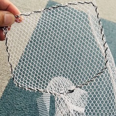 メダカ選別用タモ【素人自作品】の画像