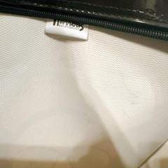 Harrods ハロッズ　エナメルトートバッグの画像