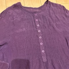 薄手チュニック 7分丈の画像