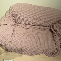 2人掛けソファ グリーン 軽量＆肘掛け可動式の画像