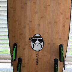 【湘南エリア】ハイブリッドソフトサーフボード ミニシモンズ 小波最強 ボードのみ（フィン別売りです）数時間使用のみ超美品！の画像
