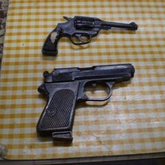 昭和レトロ　おもちゃ　ミニ銃　3個の画像