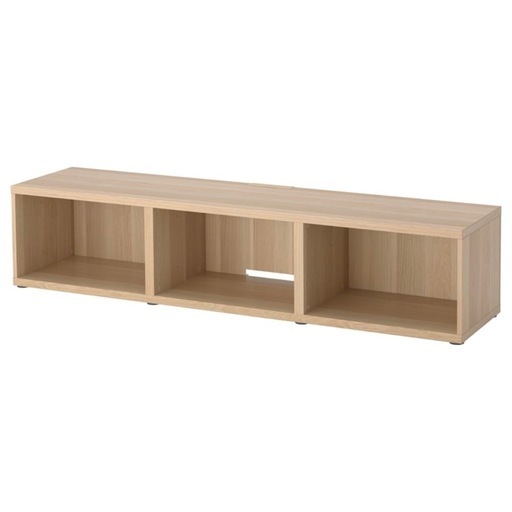 IKEA BESTA ベストー ホワイトステインオーク調 フレームのみ ほぼ未使用