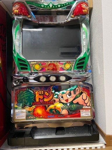 他アプリ決まりました☆スロット 緑ドンVIVA！不要機付