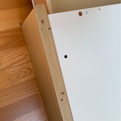 【取引中】ニトリ 引き出し付ダブルベッドの画像