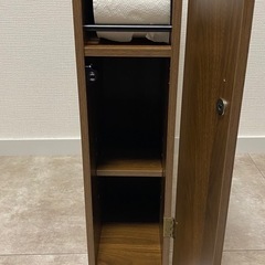 未使用！組み立て済みトイレ収納の画像
