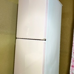 美品　ハイアール　ピンク　冷蔵庫　ノンフロンの画像