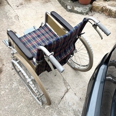 幸和製作所TacaoF　B-30　介助式車椅子　背折れタイプ　アルミ製介護車の画像