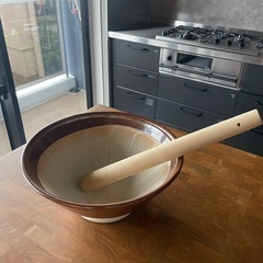 \値下げ中/すり鉢大サイズ【デカ盛り料理の器としてもおすすめです‼︎】の画像