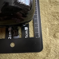 エナメル ポインテッドトゥ パンプス united arrows 22.5 黒の画像