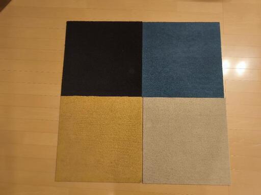 （中古）ニトリタイルカーペット79枚+α 50cm×50cm 中古）ニトリタイルカーペット79枚+α 50cm×50cm - メルカリ