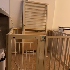 木製ペットサークルの画像