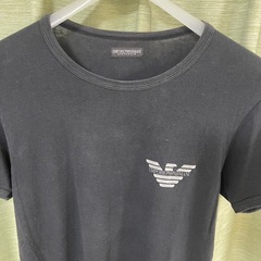 EMPORIO ARMANI エンポリオアルマーニ　Tシャツ　黒　サイズLの画像