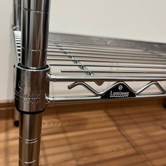 スチールラック　キッチン下収納の画像