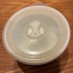 【USED】☆蓋付きレンジパック☆キャニスター☆保存容器☆可愛い象の柄☆の画像
