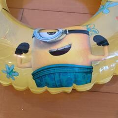 ミニオンズ 60cm　浮き輪　うきわ　イエロー　黄色の画像