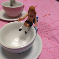 ミニカップとフチ子セットの画像