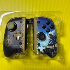 美品！！【任天堂ライセンス商品】ゼルダの伝説 ティアーズ オブ ザ キングダム グリップコントローラー for Nintendo Switch™【Nintendo Switch対応】の画像