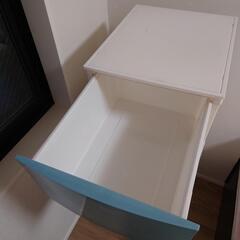 プラスチック製 チェスト（収納タンス）の画像