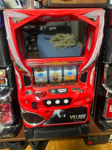 最終値下げ！オートプレイ付き！発送も可能！バイオハザード ヴィレッジスマスロ機！ スマスロ実戦】賛否を呼ぶ『バイオヴィレッジ』でヒキが冴え渡る